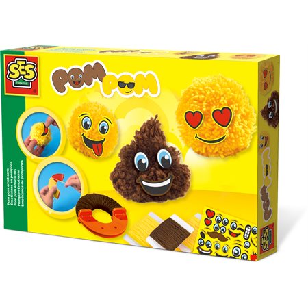 SES Creative  Creative  Pom Pom Emoticons