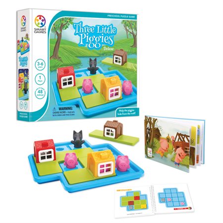 Three Little Piggies™ Deluxe Preschool Puzzle Game
