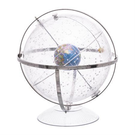 Celestial Star Globe with Meridian Ring