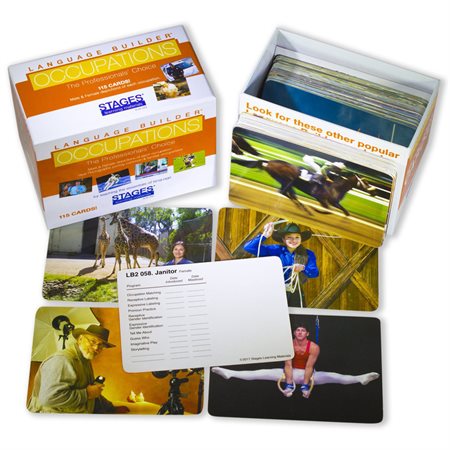 Language Builder® Picture Cards, Occupations