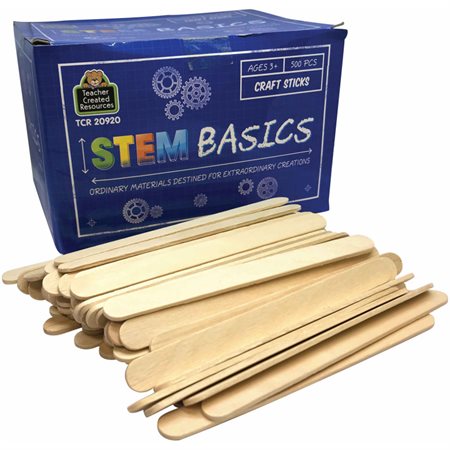 STEM Basics: Craft Sticks, 500 Count