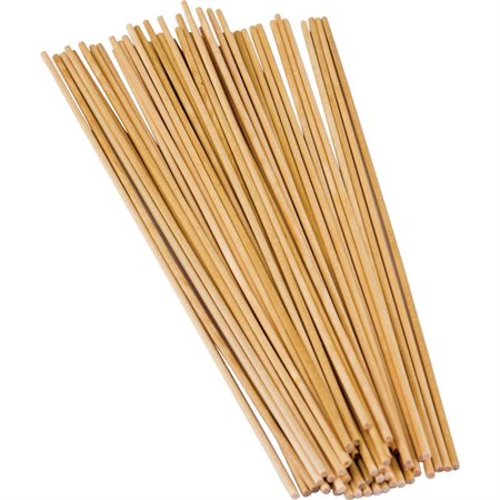 STEM Basics: 1 / 8" Wood Dowels, 100 Count