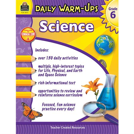 Daily Warm-Ups: Science, Grade 6