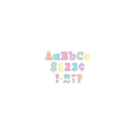 Pastel Pop 4" Bold Block Letters