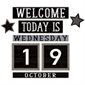 Modern Farmhouse Perpetual Calendar Mini Bulletin Board Set