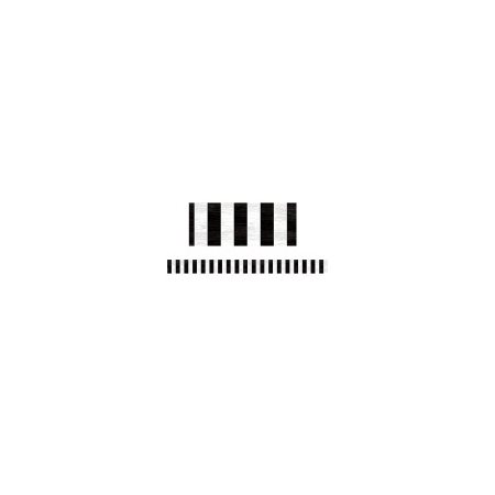 Modern Farmhouse Black Stripes Straight Border Trim