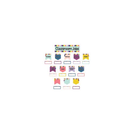 Oh Happy Day Classroom Jobs Mini Bulletin Board Set