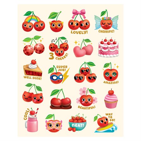 Cherry Smelly Stickers